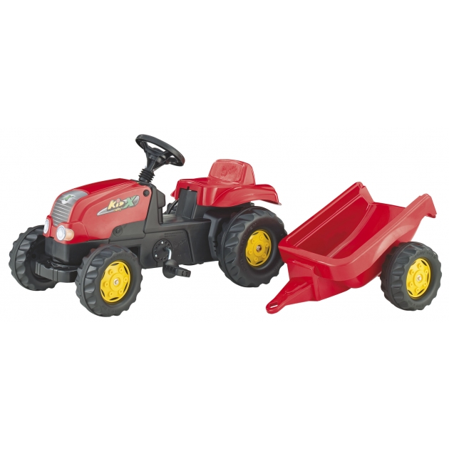 Детский педальный трактор Rolly Toys 012121